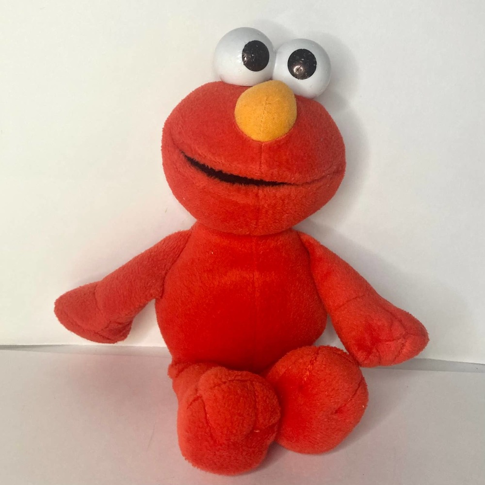 Elmo Plush Sesame Street Fisher Price Mattel Doll Toy 2002 12"